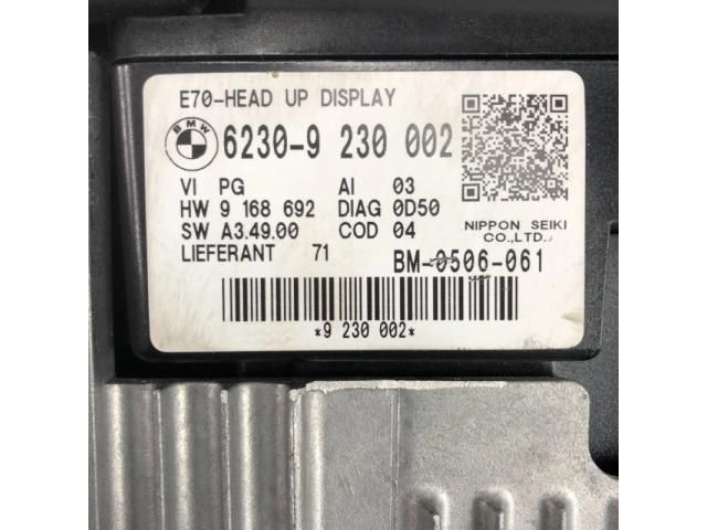 bontott BMW X5 Head-Up Display