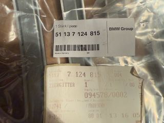 bontott BMW X5 Hűtőrács