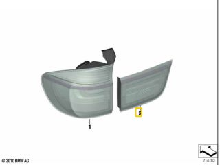 bontott BMW X5 Jobb Belső Hátsó Lámpa
