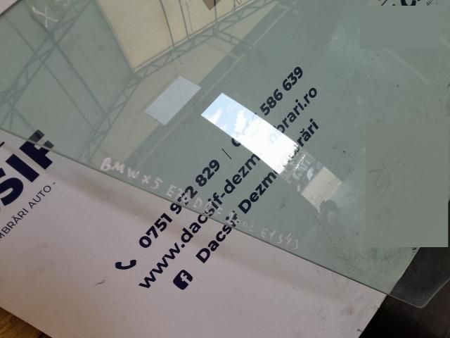 bontott BMW X5 Jobb első Ablak