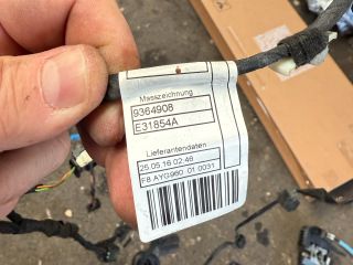 bontott BMW X5 Jobb első Ajtó Kábelköteg