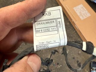 bontott BMW X5 Jobb első Ajtó Kábelköteg