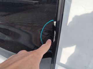 bontott BMW X5 Jobb első Ajtó (Üres lemez)