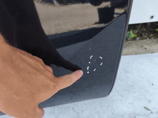 bontott BMW X5 Jobb első Ajtó (Üres lemez)