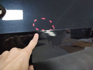 bontott BMW X5 Jobb első Ajtó (Üres lemez)