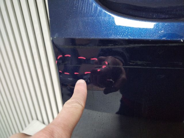 bontott BMW X5 Jobb első Ajtó (Üres lemez)