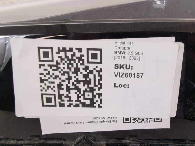 bontott BMW X5 Jobb első Lámpabúra