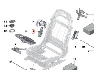bontott BMW X5 Jobb első Ülés Állító Motor