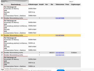 bontott BMW X5 Jobb első Ülésállító Kapcsoló
