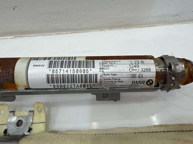 bontott BMW X5 Jobb Függönylégzsák és Oldallégzsák