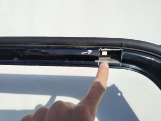 bontott BMW X5 Jobb hátsó Ajtó (Üres lemez)