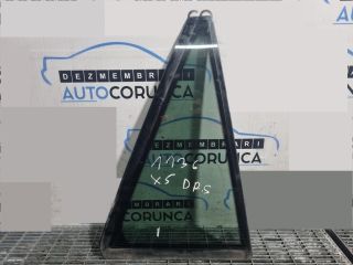 bontott BMW X5 Jobb hátsó Fixüveg (Ajtóban)