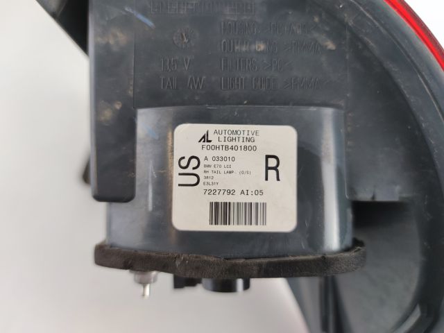 bontott BMW X5 Jobb Külső Hátsó Lámpa