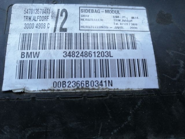 bontott BMW X5 Jobb Oldallégzsák