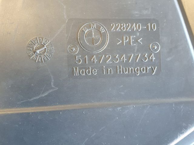 bontott BMW X5 Kalaptartó