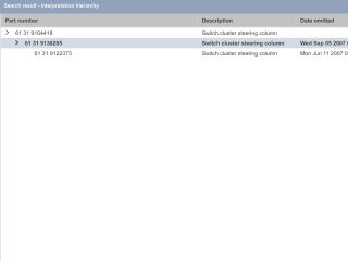 bontott BMW X5 Komplett Kormánykapcsoló (Bajuszkapcsoló)