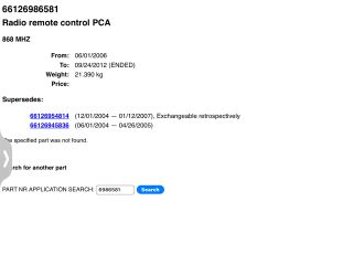 bontott BMW X5 Kulcs