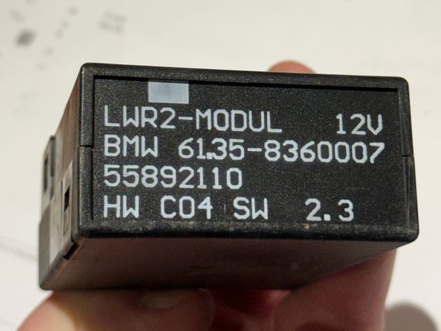 bontott BMW X5 Lámpa Vezérlő