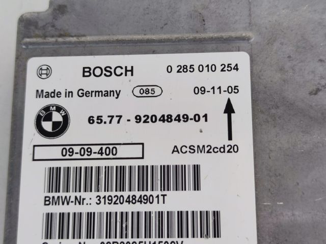 bontott BMW X5 Légzsák Elektronika