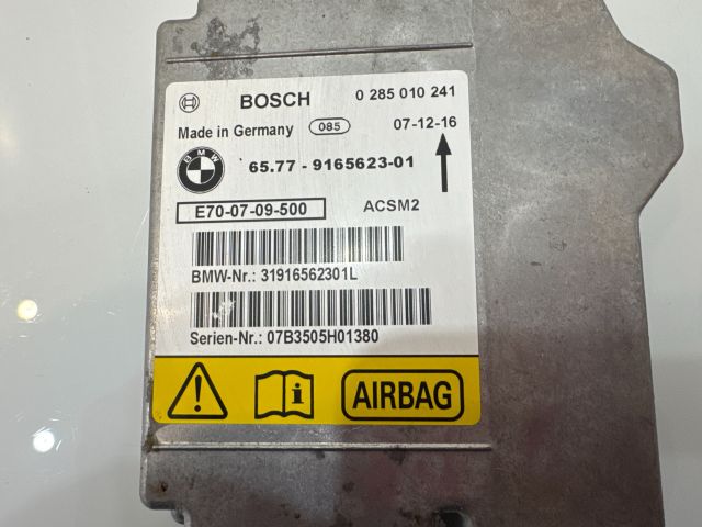 bontott BMW X5 Légzsák Elektronika