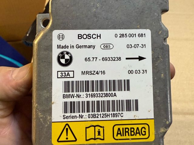 bontott BMW X5 Légzsák Elektronika