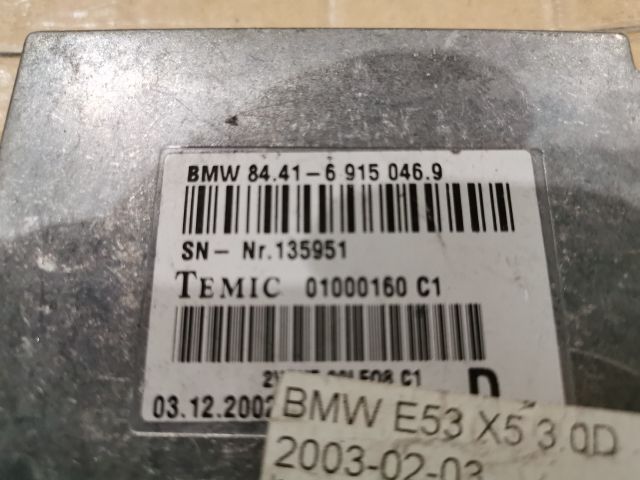 bontott BMW X5 Légzsák Elektronika