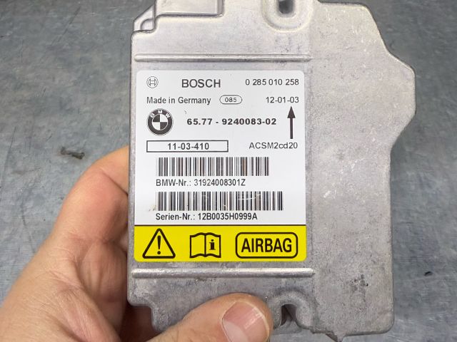 bontott BMW X5 Légzsák Elektronika