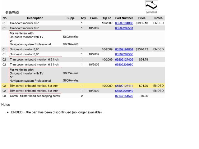 bontott BMW X5 Multifunkciós Kijelző Keret