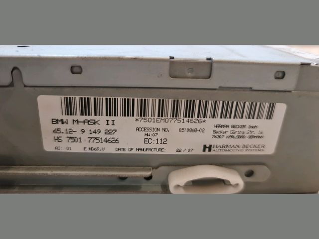 bontott BMW X5 Navigációs Fejegység