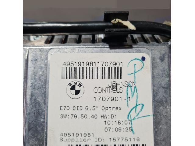 bontott BMW X5 Navigációs Fejegység