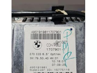 bontott BMW X5 Navigációs Fejegység