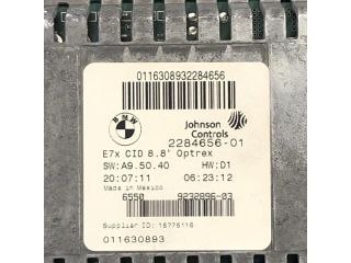 bontott BMW X5 Navigációs Fejegység