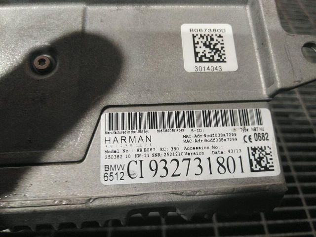 bontott BMW X5 Rádió / CD