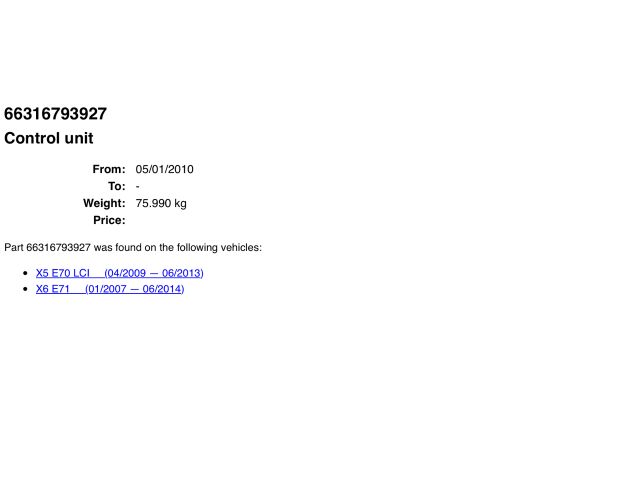 bontott BMW X5 Távolságtartó Szenzor