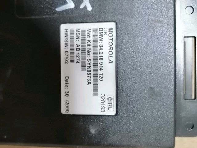 bontott BMW X5 Telefon Elektronika