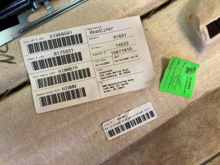 bontott BMW X5 Tetőkárpit