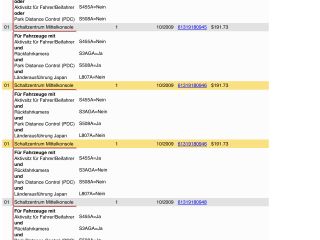 bontott BMW X5 Tolatóradar Kapcsoló