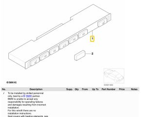 bontott BMW X5 Ülésfűtés Kapcsoló Pár