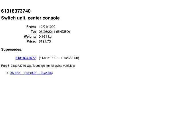 bontott BMW X5 Ülésfűtés Kapcsoló Pár