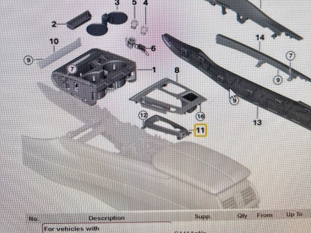 bontott BMW X5 Váltókar Keret