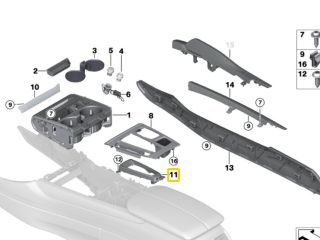 bontott BMW X5 Váltókar Keret