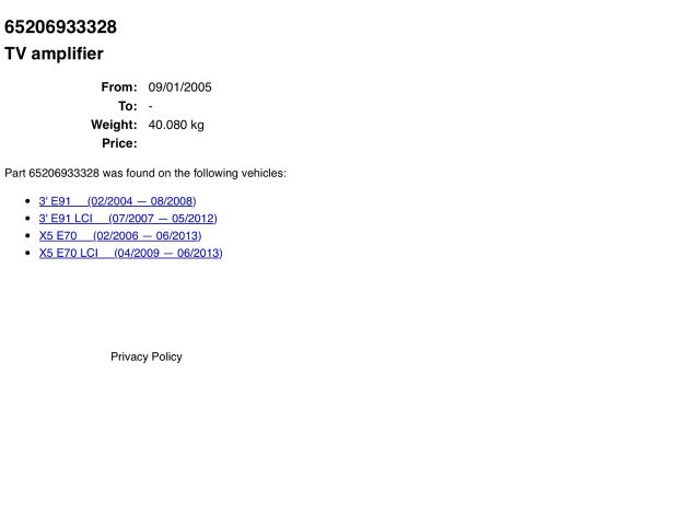 bontott BMW X5 Video Elektronika