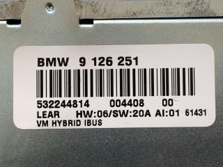 bontott BMW X5 Video Elektronika