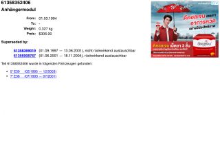 bontott BMW X5 Vonóhorog Elektronika