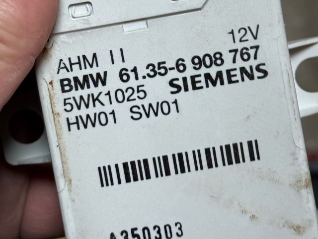 bontott BMW X5 Vonóhorog Elektronika