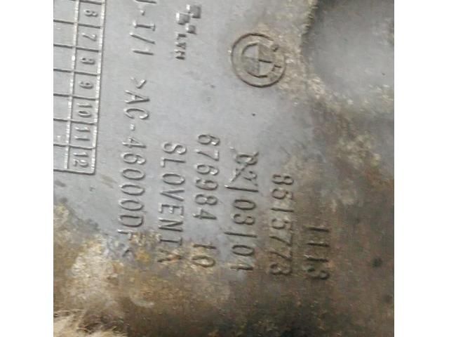 bontott BMW X5 Olajteknő