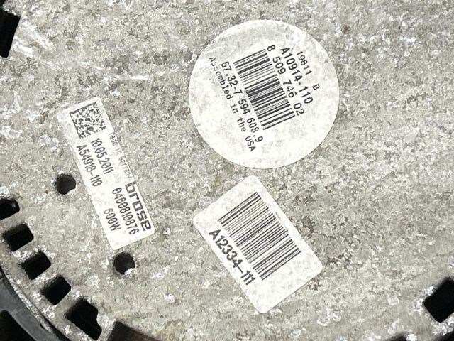 bontott BMW X5 Hűtőventilátor