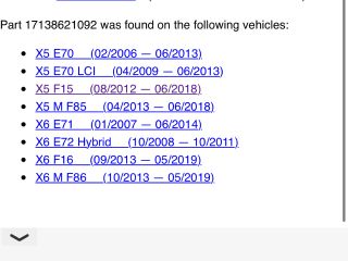 bontott BMW X5 Kiegyenlítő Tartály