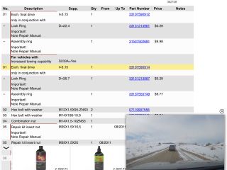 bontott BMW X5 Hátsó Differenciálmű