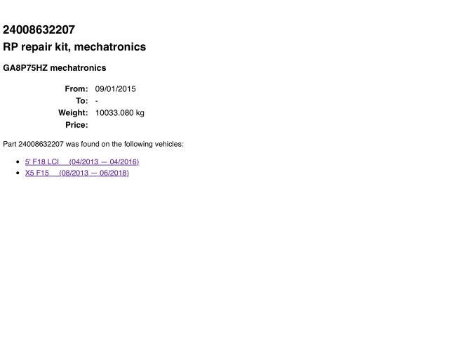 bontott BMW X5 Automata Váltó Elektronika